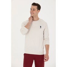 U.S. Polo Assn. Erkek Taş Sweatshirt 50269412-VR049