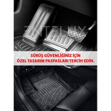 Entelux Volvo XC90 2021	 Tam Uyumlu Set 3D Paspas ve Bagaj Havuzu 	5 Koltuklu