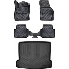 Entelux Hyundai Accent Admire 2002	 Tam Uyumlu Set 3D Paspas ve Bagaj Havuzu 	