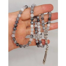 Yaşam Tohumu Rutil Kuvars Taşı 99LUK Tesbih 6mm