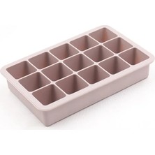 Kuadu Shop Pembe Tarzı Gıda Sınıfı 16 2*11 3*4 8cm Kare Şekli Buz Küpü Kalıp Meyve Buz Küpü Makinesi 6 Izgara Buz Tepsisi Bar Mutfak Aksesuarları Silikon (Yurt Dışından)
