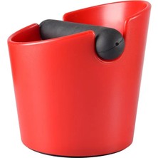 Kuadu Shop Açık Gri Tarzı Kahve Knock Box, Şok Emici Dayanıklı Barista Stili Espresso Knock Box, Çıkarılabilir Knock Bar ve Kaymaz Tabanlı (Yuvarlak) (Yurt Dışından)