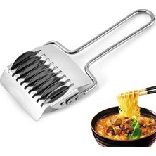 Kuadu Shop Gümüş Tarzı Manuel Erişte Makineleri Erişte Kesici Makarna Makinesi Mutfak Aletleri Presleme Makinesi Paslanmaz Spaetzle Makineleri Erişte Kesme Bıçağı (Yurt Dışından)