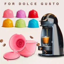 Kuadu Shop Mavi Stil 1 Adet Yeniden Kullanılabilir Kahve Filtresi Dolce Gusto Modelleri Için Kapsül Kahve Damlatıcı Dolgu Yapısı Filtre Sepetleri Kapsüller Kahve Gereçleri Hediye (Yurt Dışından)