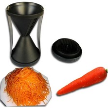 Kuadu Shop Beyaz Bir Stil Bıçak Değiştirilebilir Sebze Spiral Dilimleyici Kesici Sebze Spiralizer Rende Havuç Salatalık Zu Spagetti L (Yurt Dışından)