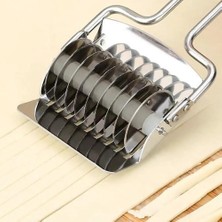 Kuadu Shop 1 Adetmanuel Erişte Kesici Hamur Kesme Aleti Bıçağı Spagetti Makinesi Rulo Kırıcı Paslanmaz Çelik Erişte Makinesi Makinesi Hamur Kesici (Yurt Dışından)
