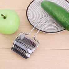 Kuadu Shop 1 Adetmanuel Erişte Kesici Hamur Kesme Aleti Bıçağı Spagetti Makinesi Rulo Kırıcı Paslanmaz Çelik Erişte Makinesi Makinesi Hamur Kesici (Yurt Dışından)