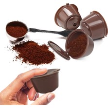 Kuadu Shop Mor Tarzı Doldurulabilir Kahve Fincanı Filtre Kahve Makinesi Adaptörü Kapsül Yeniden Kullanılabilir Kahve Fincanı Tutucu Nescafe Dolce Gusto Cafe Için Pod Süzgeç (Yurt Dışından)