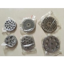 Kuadu Shop 3 Delik 2 Stil #32 Tip Değiştirilebilir Kıyma Makinesi Plakası Delik Yemek Kıyma Plakası Delikli Süzgeç Manganez Çelik Doğrayıcı Disk (Yurt Dışından)