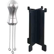 Kuadu Shop No.1 Tarzı Paslanmaz Çelik Iğne Kahve Sabotaj Dağıtıcı Düzleştirici Aracı Kahve Makinesi Için Iğne Tipi Kahve Tozu Dağıtıcı (Yurt Dışından)