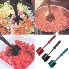 Kuadu Shop GFHG0400-GN Stili Çok Fonksiyonlu Yüksek Sıcaklığa Dayanıklı Et Doğrayıcı Hamburger Doğrayıcı Et Doğrayıcı Gereçler Yapışmaz Tencere (Yurt Dışından)