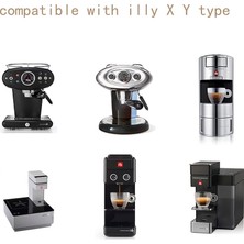 Kuadu Shop 2 Kapsül Tarzı Illy Kahve Makinesi Için Capsulonefit Paslanmaz Çelik Metal Doldurulabilir Yeniden Kullanılabilir Kapsül Illy Cafe Kapsül Kapsülü Için Uygun (Yurt Dışından)