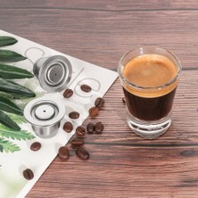 Kuadu Shop Çoklu Stil Icafilas Paslanmaz Çelik Doldurulabilir Nespresso Kahve Kapsülü Için Yeniden Kullanılabilir Essenza Mini & Citi Için Cafeteira Filtresi (Yurt Dışından)