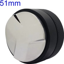 Kuadu Shop 3AÇILI Dış Müdahale 51MM Stili Alüminyum Alaşımlı Amper El Yapımı Kahve Sıkıştırılmış Toz Çekiç Espresso Makinesi Cafe Barista Araçları Makine Aksesuarları (Yurt Dışından)