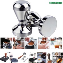 Kuadu Shop 3AÇILI Dış Müdahale 51MM Stili Alüminyum Alaşımlı Amper El Yapımı Kahve Sıkıştırılmış Toz Çekiç Espresso Makinesi Cafe Barista Araçları Makine Aksesuarları (Yurt Dışından)