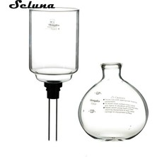 Kuadu Shop 5 Fincan Alt Kase Stili Sifon Kahve Makinesi Filtre Üst Hazne Değiştirme Alt Alt Hazne Bez Altında Top Filtre Kahve Sifon Bira Aksesuarları Pot (Yurt Dışından)