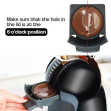 Kuadu Shop 1 Adet Siyah Stil Nescafe Dolce Gusto Kahve Filtreleri Için Yeniden Kullanılabilir Kapsüller Fincan Doldurulabilir Dolci Gusto Sepetleri (Yurt Dışından)