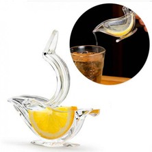 Kuadu Shop 1 Adet Tarzı Gosterildigi Gibi Manuel Suyu Akrilik Limon Klipsi El Portakal Sıkacağı Makinesi Tekne Şekli Squeeze Meyve Mutfak Bar Gadget Ev Aracı (Yurt Dışından)