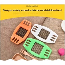 Kuadu Shop Yeşil Stil 1 Bilgisayar Patates Kesici Makinesi Çok Fonksiyonlu Dilimleme Patates Talaş Kesici Şeritler Halinde Patates Kızartması Sebze Kesme Makinesi Mutfak Aletleri (Yurt Dışından)