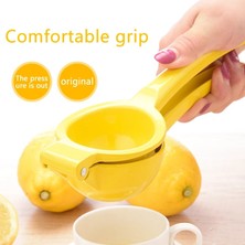 Kuadu Shop Turuncu L Tarzı Limon Portakal Narenciye Sıkacağı Mutfak Aksesuarları Ev Çok Fonksiyonlu Mini Taşınabilir Mutfak Aracı Basın Manuel Kolu Sıkacakları (Yurt Dışından)