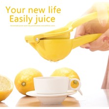 Kuadu Shop Turuncu L Tarzı Limon Portakal Narenciye Sıkacağı Mutfak Aksesuarları Ev Çok Fonksiyonlu Mini Taşınabilir Mutfak Aracı Basın Manuel Kolu Sıkacakları (Yurt Dışından)