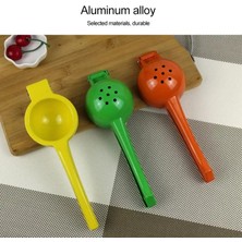 Kuadu Shop Turuncu L Tarzı Limon Portakal Narenciye Sıkacağı Mutfak Aksesuarları Ev Çok Fonksiyonlu Mini Taşınabilir Mutfak Aracı Basın Manuel Kolu Sıkacakları (Yurt Dışından)