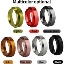 Kuadu Shop 51 mm Kırmızı Stil Profesyonel Espresso Kahve Dozaj Halkası mm Doz Huni Alüminyum Kahve Malzemeleri Bira Kase Kahve Tozu Için Parçaları (Yurt Dışından)