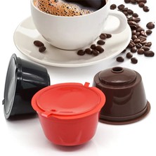 Kuadu Shop 1 Adet Yeşil Stil Yeniden Kullanılabilir Kahve Kapsül Filtre Fincan Nescafe Dolce Gusto Için Doldurulabilir Kapaklar Kaşık Fırça Filtre Sepetleri Pod Yumuşak Tat Tatlı (Yurt Dışından)