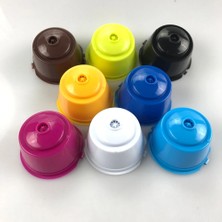 Kuadu Shop 1 Adet Yeşil Stil Yeniden Kullanılabilir Kahve Kapsül Filtre Fincan Nescafe Dolce Gusto Için Doldurulabilir Kapaklar Kaşık Fırça Filtre Sepetleri Pod Yumuşak Tat Tatlı (Yurt Dışından)