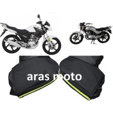 Aras Moto Yamaha Ybr 125-YBR 125 Esd Rüzgarlık Elcik Koruma Telefon Tutuculu - Arasmoto