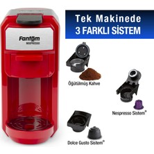 Fantom Mıxpresso Ks 1450 Mısscoffee  Kutu Kırmızı