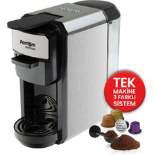 Fantom Mıxpresso Ks 1450 Mısscoffee Hediyeli Kutu Siyah