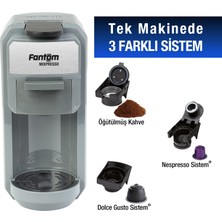 Fantom Mıxpresso Ks 1450 Mısscoffee Hediyeli Kutu Antrasit