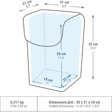 Decathlon Kamp Esnek Soğutucu - 10L