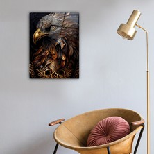 Decorita Cam Tablo | Kaya Kartalı | 30CM x 40CM