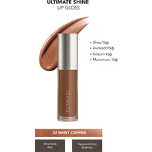 Farmasi Ultimate Shine Dudak Parlatıcısı 02 Shıny Copper