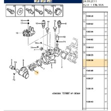 Psa Termostat 306 406 Ducato Jumper (133839-820471)