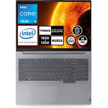 Lenovo Thinkbook 16 Gen 6 I5-1335U 16GB 2tb SSD 16" Wuxga Windows 11 Pro Taşınabilir Bilgisayar 21KH001ETR021