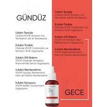 Voop Yüz & Cilt Kırmızı Peeling Bakım Serumu | Leke Karşıtı Özellikli - 30 ml | %10 Aha, %2 Bha