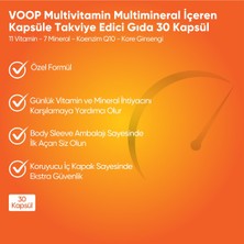 VOOP Multi Vitamin Multi Mineral Şurup 150 ml Multi Vitamin Multi Mineral 30 Kapsül