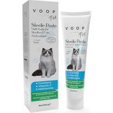 VOOP Pet Sterile Paste (Kısırlaştırılmış Destekleyici,Tüy Yumağı Önleyici,Taurin İçeren Steril Macun) 100Gr