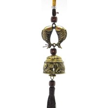 Feng Shui Bereket Şans Mutluluk Çanı Balık Lı