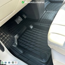 Rptech Fiat 500 L 2021 4d Havuzlu Üniversal Yeni Nesil Paspas Siyah Gold Seri