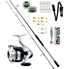 Daiwa Strike Force 2500 Oslo Big Bass 210CM 10-30GR Mix Spin Olta Seti