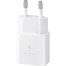 Kılıç Teknoloji Samsung EP-T1510XWEGWW  15W Pd Type C Power Adapter - Cable  Şarj Aleti Beyaz