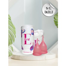 Era Cup - S/L Ikili Paket ( 2 Pcs) / Menstrual Cup (Adet Kabı)