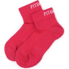 Premium Performance quarter Unisex Spor çorap pembe
