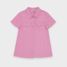 Panço Cep Detaylı Gömlek Elbise