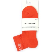 Fitinsane Premium Performance Quarter 2'li Paket Turuncu - Pembe