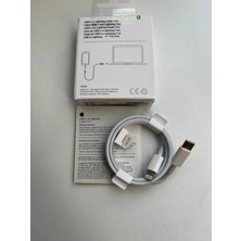 Makro Teknolojim Iphone Uyumlu Şarj Kablosu Usb-C Lightning Şarj Kablosu 1 mt